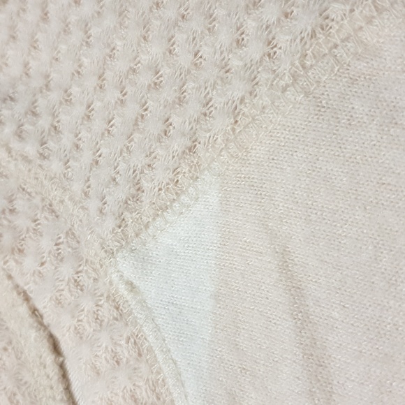 Billabong Women's Head Start Long Sleeve Top Antique White & Waffle Slv Sz Sm - Picture 9 of 11